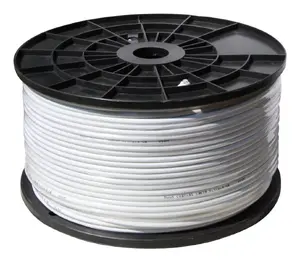 ShiverPeaks BS81900-15 Coaxial Cable, 100 m, White