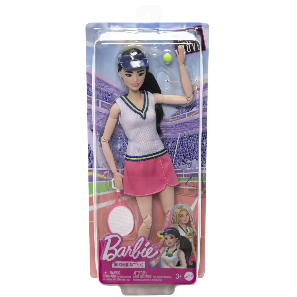 Modes lelle Barbie Made to Move Tenisa spēlētāja Photo 6