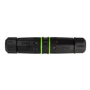 LogiLink FA05SX3 Fibre Optic Connector SC Female/Female Black