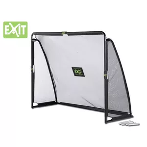 Futbola vārti EXIT Coppa Goal jauniešiem, uz grīdas stiprināmi, tērauda rāmis 2200×800×1700 mm, melni