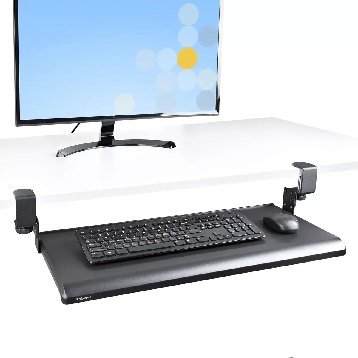 Подстольная клавиатурная полка StarTech.com Крепление Эргономичный Держатель Photo 11