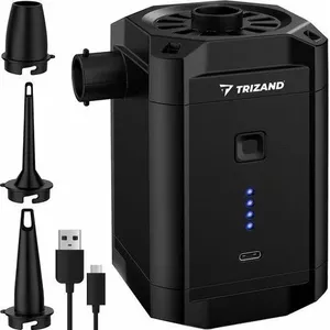 Inflator Pump Trizand Pompka akumulatorowa do materacy model 20790, rechargeable battery-operated mattress pump