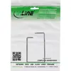 Cable bracket InLine 43x70mm metal black Photo 4