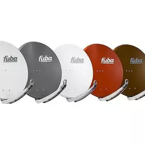 Satellite dish fuba DAA 850 outdoor grey, model 11006082, compact offset antenna