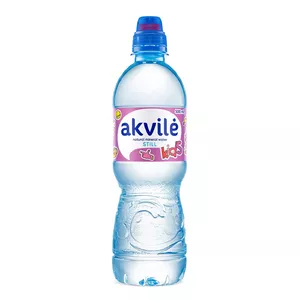 Nedzerprojēta dabiska minerālūdens Akvilė AKVILE Kids 0,5 l PET