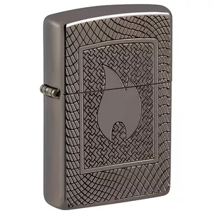 Windproof Zippo lighter Zippo 48569 Armor Flame Pattern design, metal refillable petrol lighter