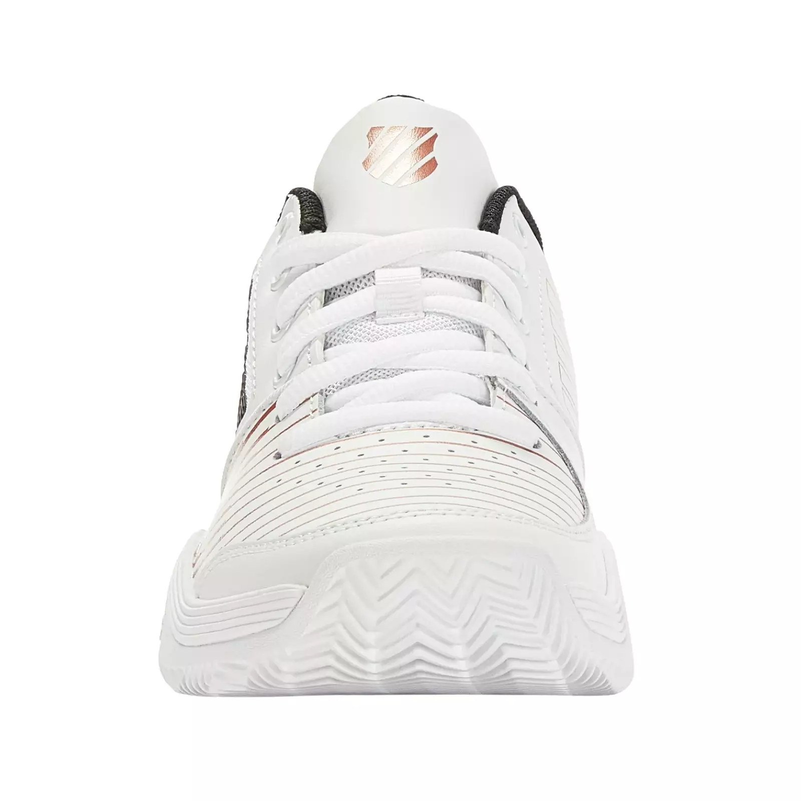 Black and rose gold best sale tennis shoes