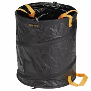 Fiskars folding garden bag Solid 56L - collapsible 56 litre yard bag for garden waste