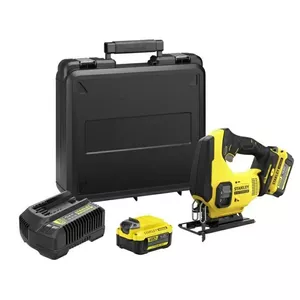 STANLEY SFMCS600M2K-QW 20V Max akumulatora figūrzāģis ar 2x4.0Ah akumulatoriem