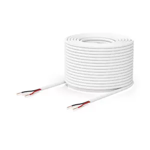 Zema sprieguma kabelis Ubiquiti UACC-CABLE-DOORLOCKRELAY-1P 36V 152.4m Balts