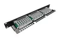 Patch panel SOLARIX SX24-5E-STP-BK-N 24xRJ45 Cat5e Photo 2