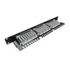 Patch panel SOLARIX SX24-5E-STP-BK-N 24xRJ45 Cat5e Photo 2