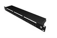 Patch panel SOLARIX SX24-5E-STP-BK-N 24xRJ45 Cat5e Photo 3