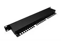 Patch panel SOLARIX SX24-5E-STP-BK-N 24xRJ45 Cat5e Photo 4