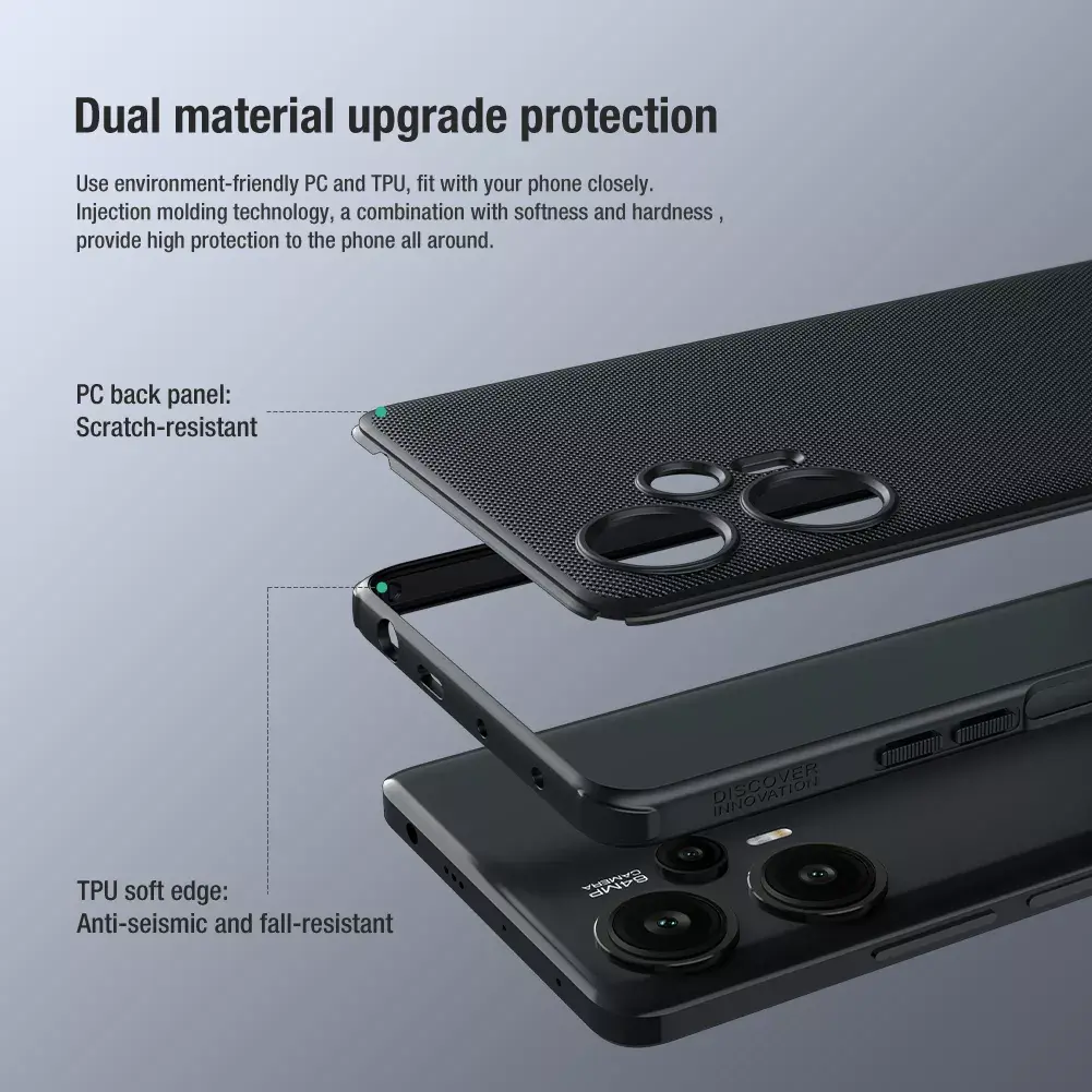 Чехол Nillkin для Xiaomi Poco F5 5G Super Frosted PRO Photo 3