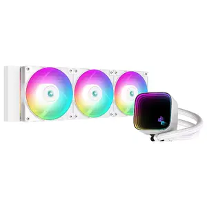 Visi vienā šķidruma dzesētājs DeepCool LS720 SE WH 12 cm Balts
