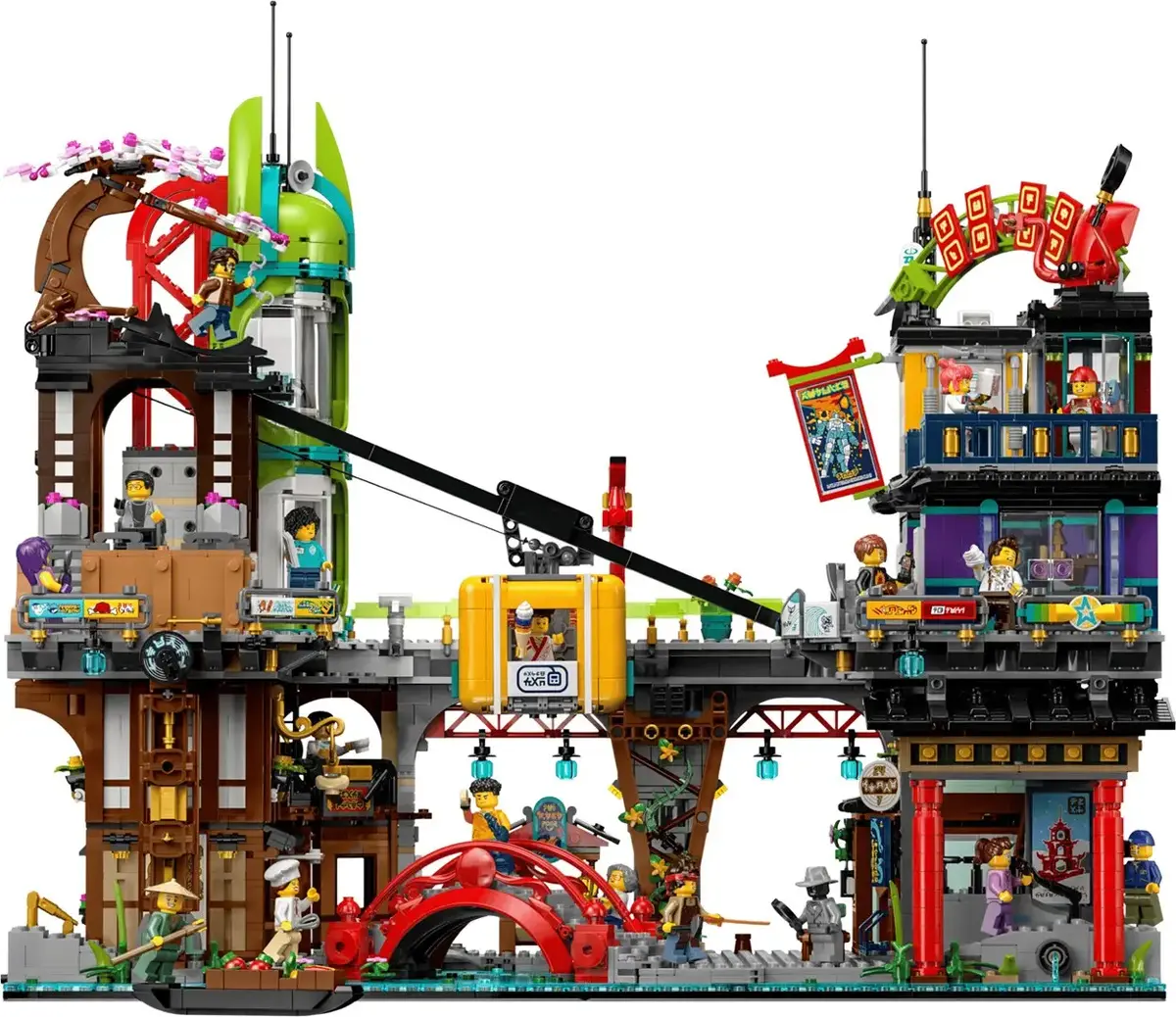 LEGO Ninjago City Market 71799 конструктор Photo 4