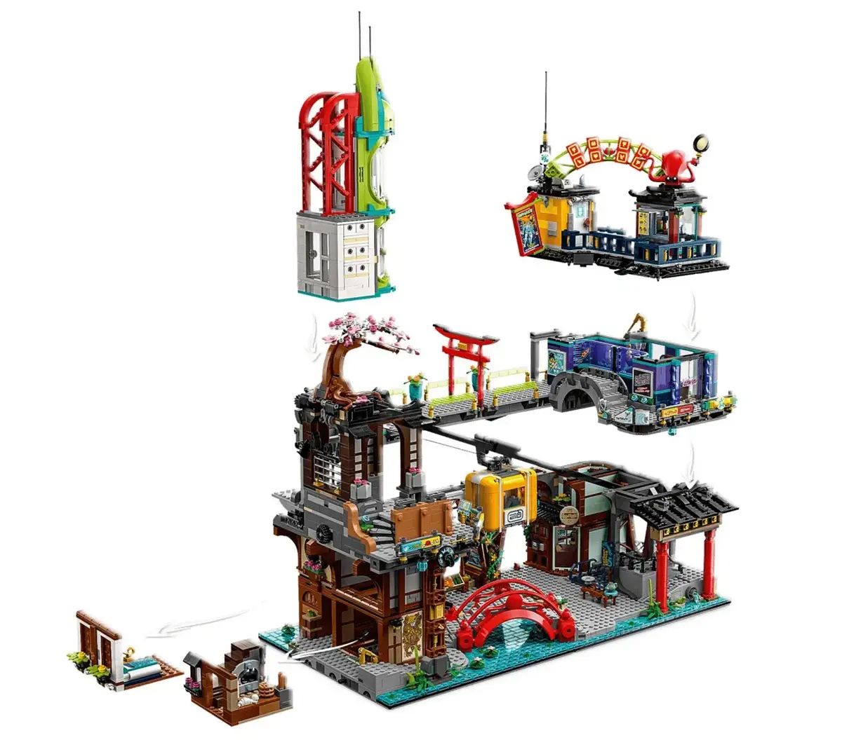 LEGO Ninjago City Market 71799 конструктор Photo 5