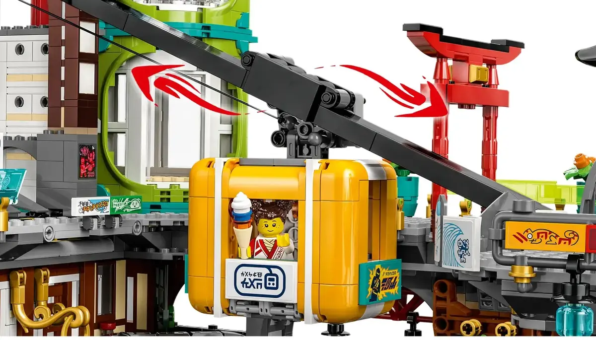 LEGO Ninjago City Market 71799 конструктор Photo 15