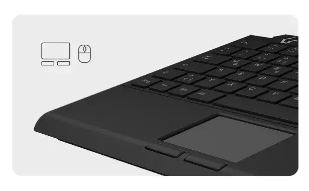 KeySonic KSK-5210ELU (DE) keyboard Photo 3