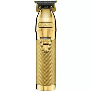 Bārdas trimmeris BABYLISS Pro Skeletonfx 4Artists FX7870GE — ar vadu/universāls bezvadu, zelta apdare, darbināms ar akumulatoru, priekš sejas