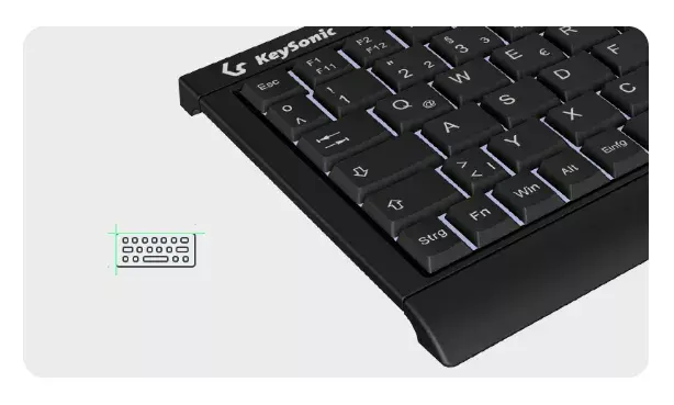 Клавиатура KeySonic KSK-3011ELC (DE) Photo 3