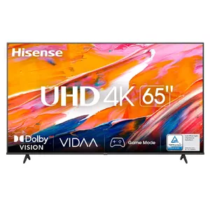 Hisense 65A6K televizors 165,1 cm (65") 4K Ultra HD Viedtelevizors Wi-Fi Melns