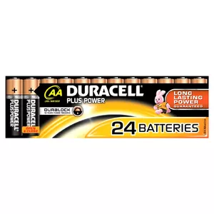 Одноразовая батарея Duracell Plus Power AA щелочная надежная работа