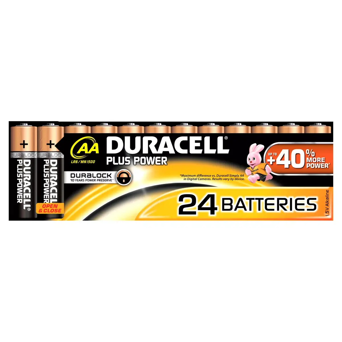 Vienreizējā baterija Duracell Plus Power AA Photo 3