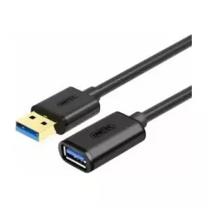 USB cable Unitek Y-C459GBK 2 m — Black — USB-A to USB-A