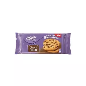 Milka Cookie Sensations 156 g — chocolate cookies with chocolate cream filling