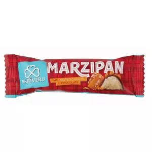 Шоколадный батончик Skrīveru saldumi SKRĪVERU Marzipan с морской солью и карамелью 40 г