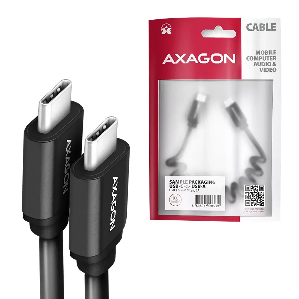 USB кабель Axagon BUCM-CM20TB Photo 7
