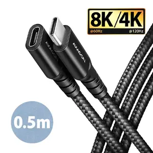 USB Cable Axagon BUCM32-CF05AB USB 3.2 Gen 2x2 0.5m Black