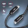 USB-C kabelis Axagon BUCM2-CM20AB Photo 2