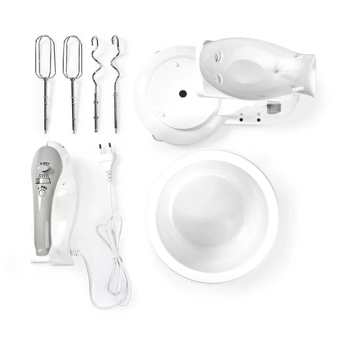 Ручной миксер Nedis KAHM110CWT Photo 16