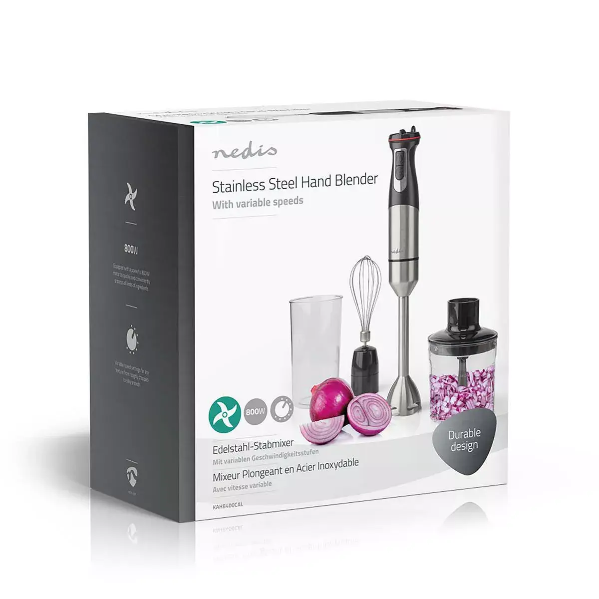 Immersion blender Nedis KAHB400CAL — 800 W Photo 13