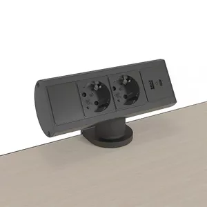 Jaudas pagarinātājs Kondator 935-D2CC 1.5 m 2 AC kontaktligzdas iekštelpām melns
