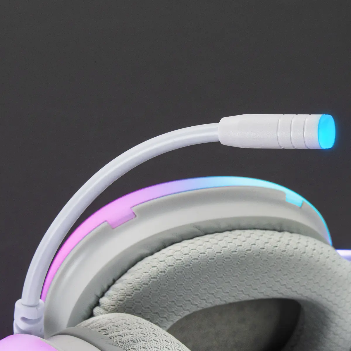 Mars Gaming MH-GLOW Rozā spēļu austiņas Photo 6