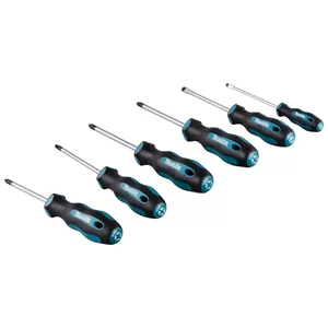 Manual screwdriver set Makita E-10528 — 6 pieces, hand screwdriver set