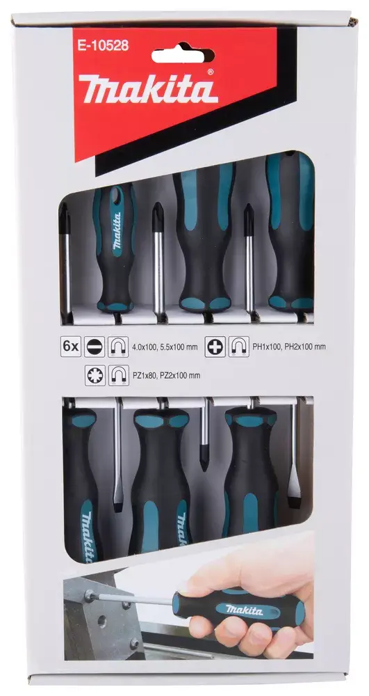 Makita E-10528 rokas skrūvgriežu komplekts Photo 6