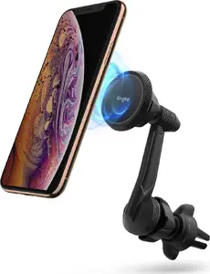 Car Magnetic Vent Mount Ringke Power Clip Wing ACCM0010 — black magnetic phone holder for air vent