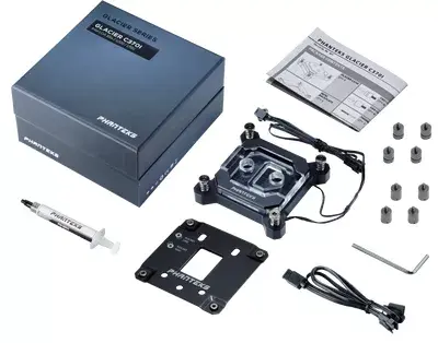 Ūdens bloks Phanteks Glacier PH-C370I_BK01 Photo 2