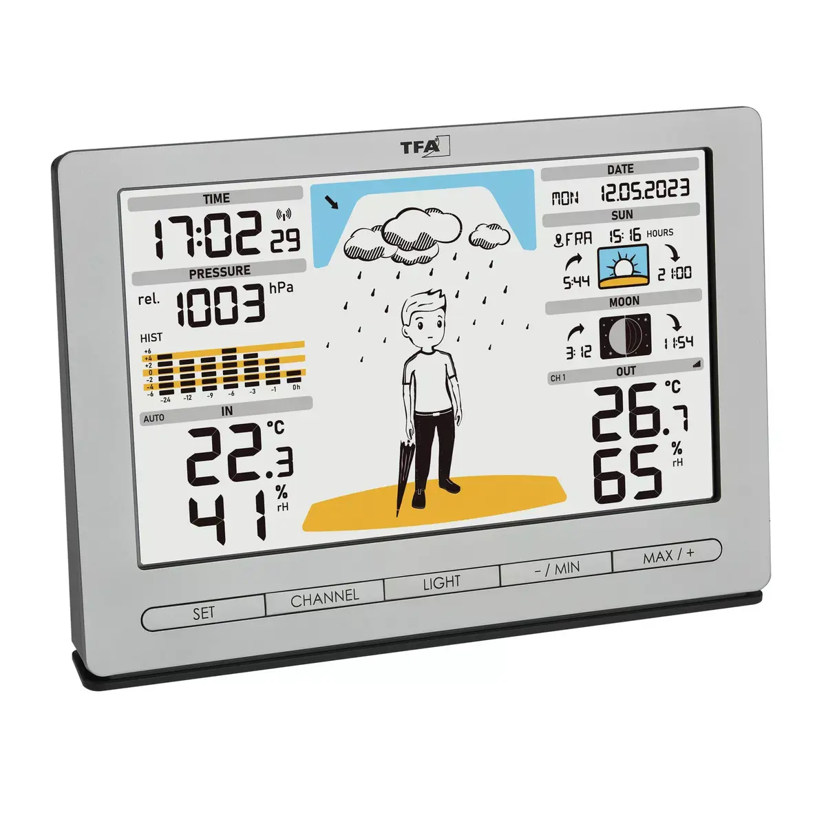 TFA-Dostmann Meteo Jack Silver Photo 4