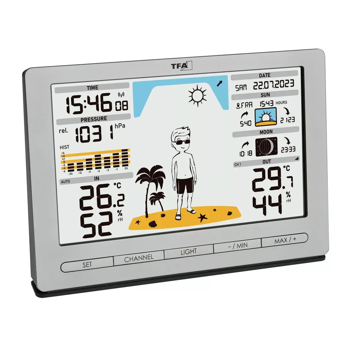 TFA-Dostmann Meteo Jack Silver Photo 5