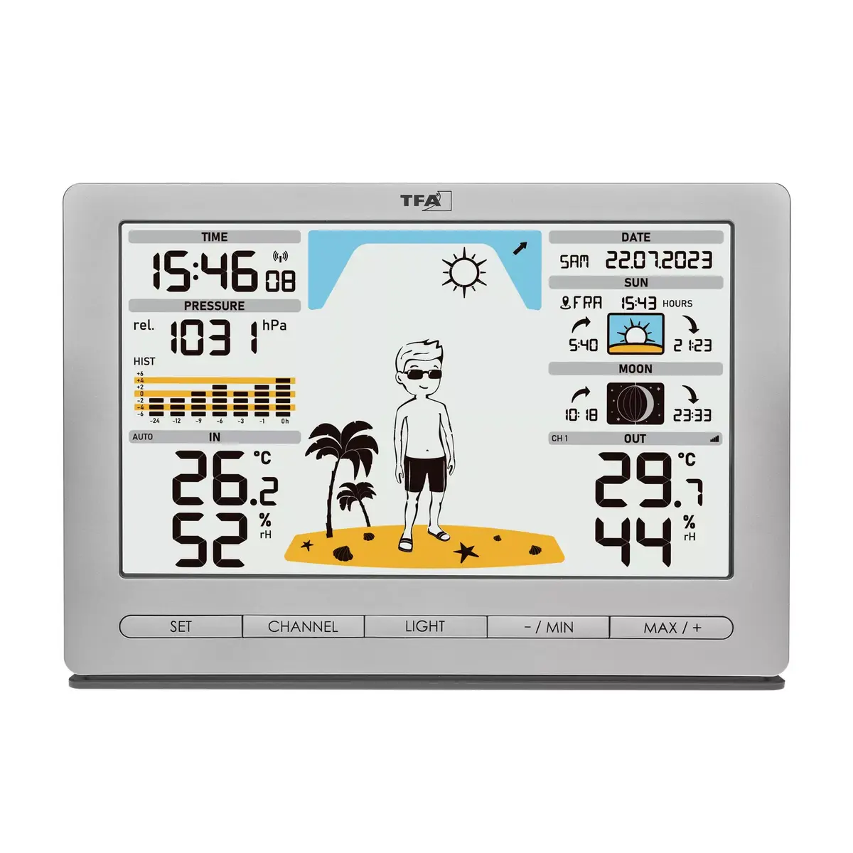 TFA-Dostmann Meteo Jack Silver Photo 11