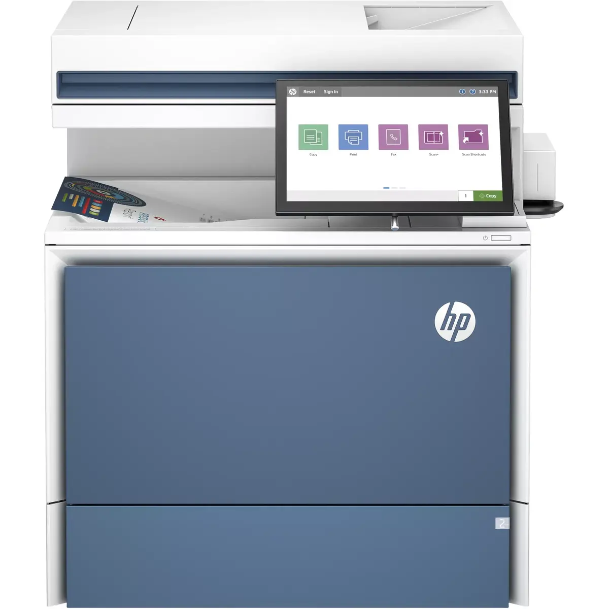 Daudzfunkcionālā ierīce HP Color LaserJet Enterprise Flow MFP 5800zf Photo 2