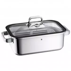 Cepešpanna WMF 1741026040 3.5 L Stikls Silikons Nerūsējošais tērauds
