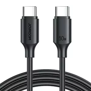 Joyroom S-CC060A9 Datu pārraides & Uzlādes vads USB-C uz USB-C 480Mb / s 60W 1m Black