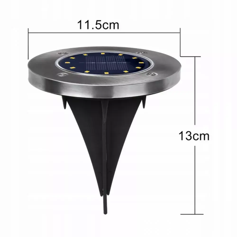 Solar pathway light MACLEAN MCE318 12 SMD 4000K Photo 5